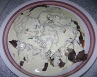 Filé ao molho de mostarda