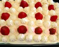 Merengue de morango