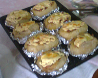 Batatas recheadas deliciosas