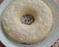 Bolo de tapioca gelado