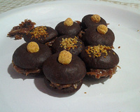 Biscoito fácil de chocolate