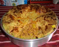 Torta salgada de liquidificador