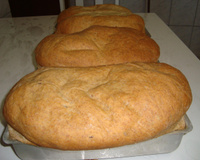 Pão de gérmen e farelo de trigo