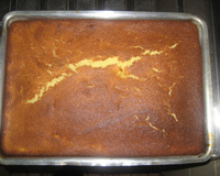 Bolo de fubá cremoso com queijo