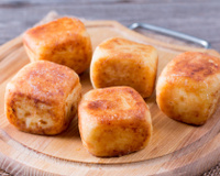 Queijo coalho empanado: petisco prático e muito gostoso