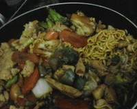 Yakissoba de frango