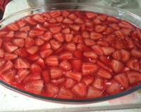 Sobremesa de morango