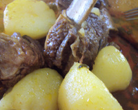 Costela Bovina com Batata