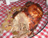 Paleta suína ao forno