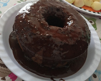 Bolo de chocolate de liquidificador