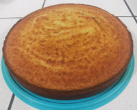 Bolo de aipim com farinha de trigo