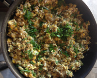 Farofa de aveia em flocos da Gaby