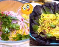 Aprendi a fazer uma salada de manga diferente e deliciosa, todo mundo me pede a receita quando experimenta