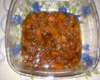 Doce de abóbora em pedaços