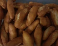 Biscoito de trigo frito