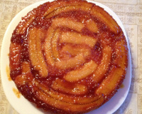 Bolo de banana caramelado