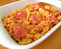 Arroz rápido na panela de pressão