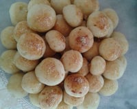 Pão de queijo com farinha de trigo