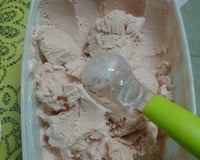 Sorvete de goiaba de massa caseiro