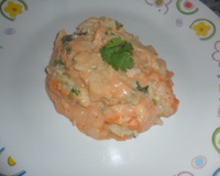 Risoto cremoso de frango