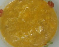 Caldo de ovos simples