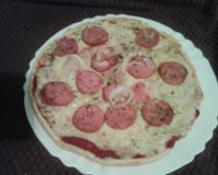 Pizza de liquidificador