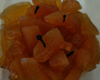 Doce de laranja gigante