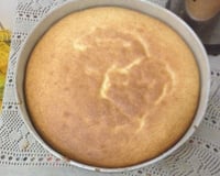 Bolo de laranja com calda