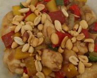 Frango xadrez China House