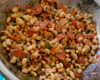 Salada de feijão fradinho