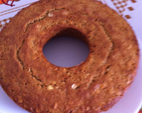 Bolo integral de aveia