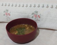 Caldo de feijão cremoso