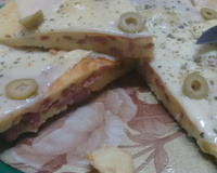 Omelete com Linguiça