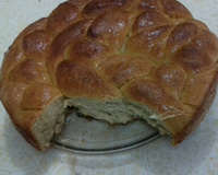 Pão caseiro simples (pão sovado)