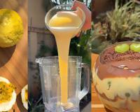 Mousse de maracujá, chocolate e uva: receita de sobremesa é perfeita para as festas de fim de ano, já faz pra testar!