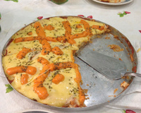 Massa de pizza caseira da mãe Ana