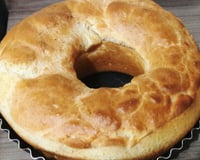 Pão de queijo de forma de pudim