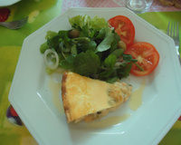 Quiche de palmito