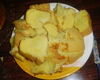 Bolo cremoso de fubá