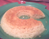 Pudim de leite condensado de micro-ondas