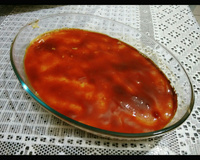 Torta de leite condensado e goiabada