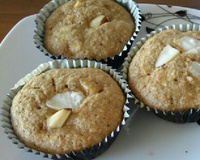 Muffin integral maçã e banana