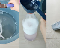 Estou sem faxineira há 4 anos. Gostaria que tivessem me falado dessa poção mágica para lavar o chão antes