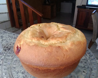 Bolo de fubá de liquidificador super fofo