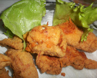 Rolês de frango recheado