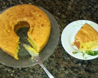 Curau e bolo de milho verde cremoso facil