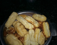 Biscoitos de polvilho fritos