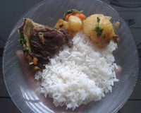 Agulha com osso na pressão