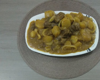 Cozido de carne com batata doce