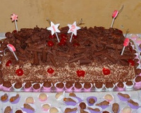 Bolo mousse chocolate